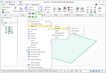 Creo Elements/Direct Modeling Express (former CoCreate Modeling Personal Edition) screenshot 2