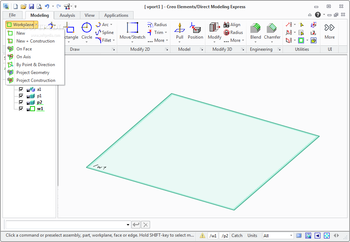 Creo Elements/Direct Modeling Express (former CoCreate Modeling Personal Edition) screenshot 3