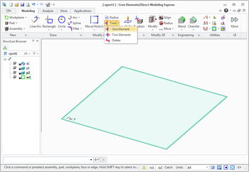 Creo Elements/Direct Modeling Express (former CoCreate Modeling Personal Edition) screenshot 9