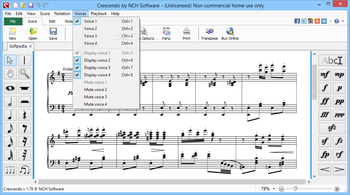 Crescendo Music Notation Editor screenshot 6