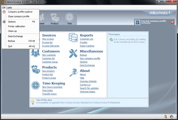 Cretica Invoice Free Edition screenshot 8