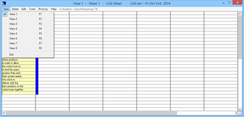 Crib Sheet screenshot 3