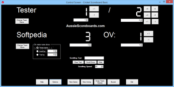 Cricket Scoreboard Basic screenshot