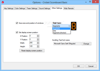 Cricket Scoreboard Basic screenshot 6