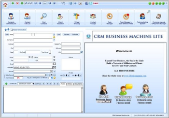 CRM Business Machine Lite screenshot