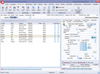 CRM-Express Free screenshot