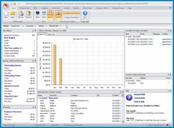 CRM-Express Professional screenshot