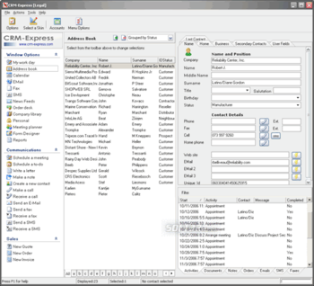 CRM-Express Professional screenshot 2