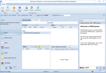 CRM-Express Professional screenshot