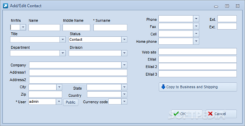 CRM-Express Professional screenshot 3