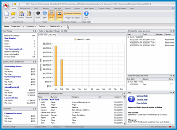 CRM-Express Standard screenshot