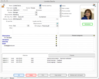 CRM+ screenshot