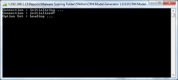 CRM Model Generator screenshot