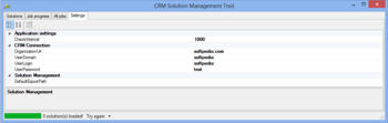 CRM Solution Management Tool screenshot 2