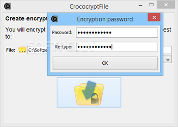 CrococryptFile screenshot 2