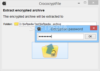 CrococryptFile screenshot 4