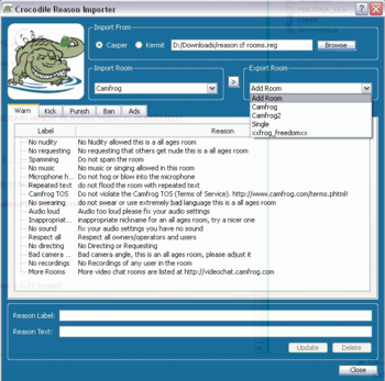 Crocodile screenshot