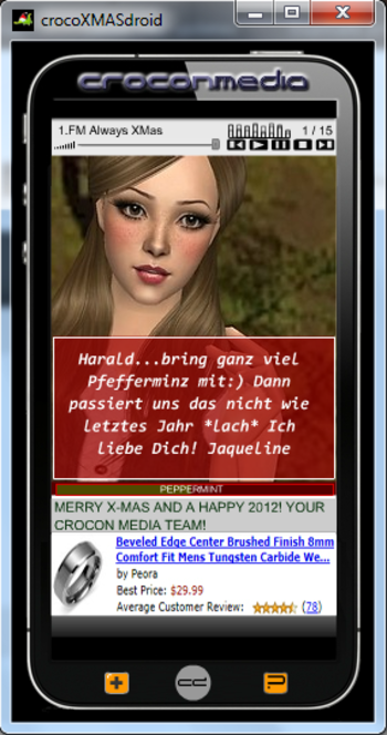 crocoXMASdroid screenshot 2