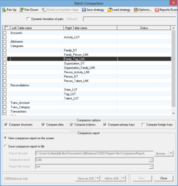 Cross-Database Comparator Pro screenshot 7