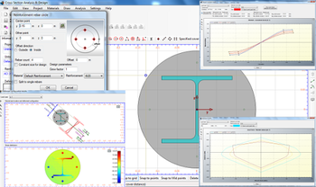 Cross Section Analysis and Design screenshot