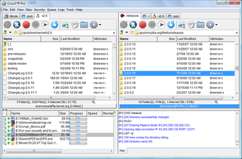 CrossFTP screenshot