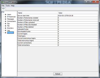 CrossFTP Server screenshot 4