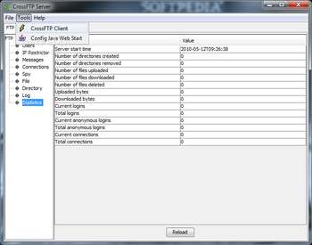 CrossFTP Server screenshot 5