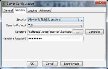 CrossFTP Server screenshot 7