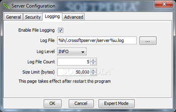 CrossFTP Server screenshot 8