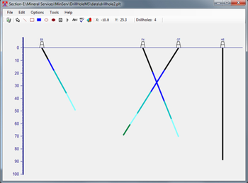 CrossSectionMS screenshot