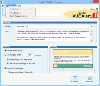 CrossTec VueAlert screenshot 3