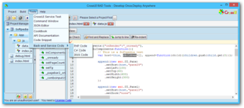 CrossUI RAD Tools screenshot 3