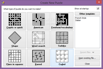 Crossword Compiler screenshot 7