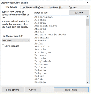 Crossword Compiler screenshot