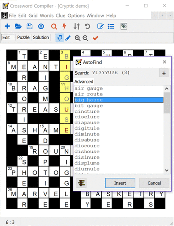 Crossword Compiler screenshot 4