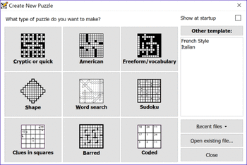 Crossword Compiler screenshot 5