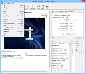 Crossword Forge screenshot 5