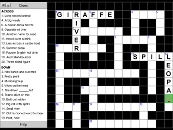 Crossword Maker screenshot