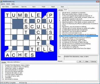 CrosswordBox screenshot