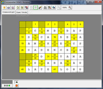 CrosswordJet screenshot