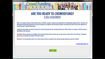 Crowdfunding Scorecard screenshot