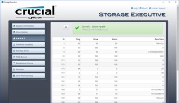 Crucial Storage Executive screenshot 3