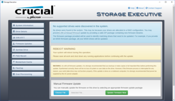 Crucial Storage Executive screenshot 4