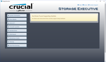 Crucial Storage Executive screenshot 5