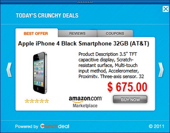 CrunchDeal screenshot