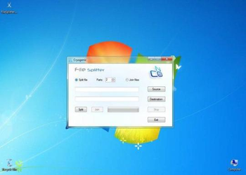 Cryogenic FileSplitter screenshot