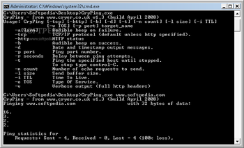 CryPing screenshot