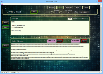 Crypt-O-Mail screenshot