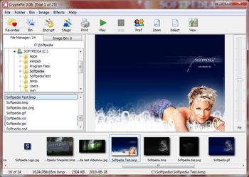 CryptaPix screenshot