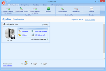 CryptBox screenshot